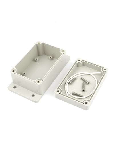 Harfington Uxcell 100mm x 68mm x 50mm Plastic Dustproof IP65 Sealed DIY Joint Electrical Junction Box