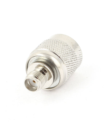 Harfington Uxcell TNC Male to SMA Female Jack M/F Straight Type RF Adapter Coaxial Connector 23mm Length