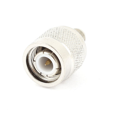 Harfington Uxcell TNC Male to SMA Female Jack M/F Straight Type RF Adapter Coaxial Connector 23mm Length