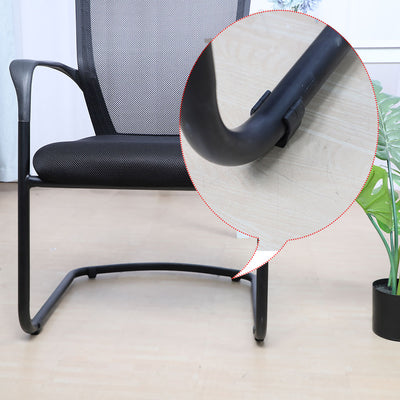 Harfington Uxcell Breuer Chair Tube Pipe Foot Floor Glides Single Prong Round U-Shape Plastic Caps 22mm Dia 12 Pcs