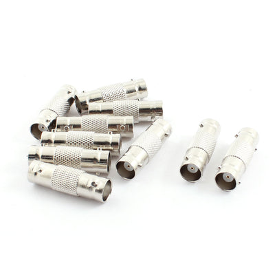 Harfington Uxcell 10 Pcs BNC Female to Female Coax Cable Connector Adapter for CCTV Camera