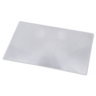 Harfington Uxcell Magnifier Lens Page 3x Magnifying Sheet 180mmx120mmx0.5mm