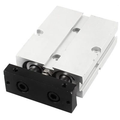 uxcell Uxcell TN20x20 20mm Bore 20mm Stroke Double Rod Aluminum Alloy Pneumatic Air Cylinder