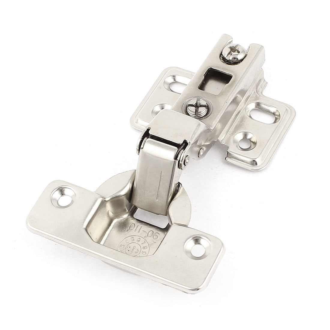 uxcell Uxcell Stainless Steel Concealed Cabinet Cupboard Door Sliding Hinges 10cm