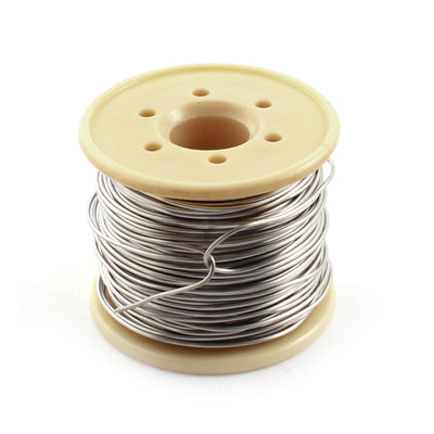 uxcell Uxcell 15Meter 50ft Long 1mm AWG18 1.388Ohm/M Resistance Heating Coils Resistor Wire Cable