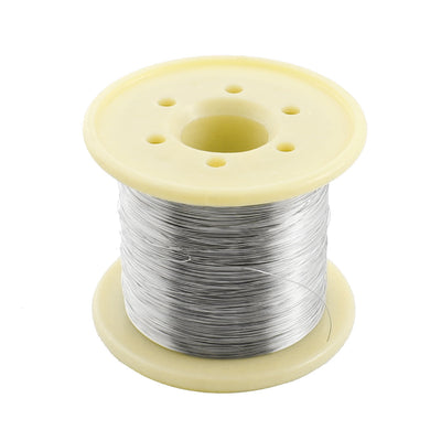 Harfington Uxcell 100meter 330ft Length 0.2mm AWG32 Resistance Heating Coils Resistor Wire Cable