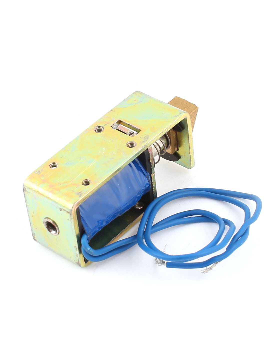 uxcell Uxcell JF-0837DL DC 12V 1A 10mm 15N Pull Type Open Frame Electromagnet Solenoid for Door Lock