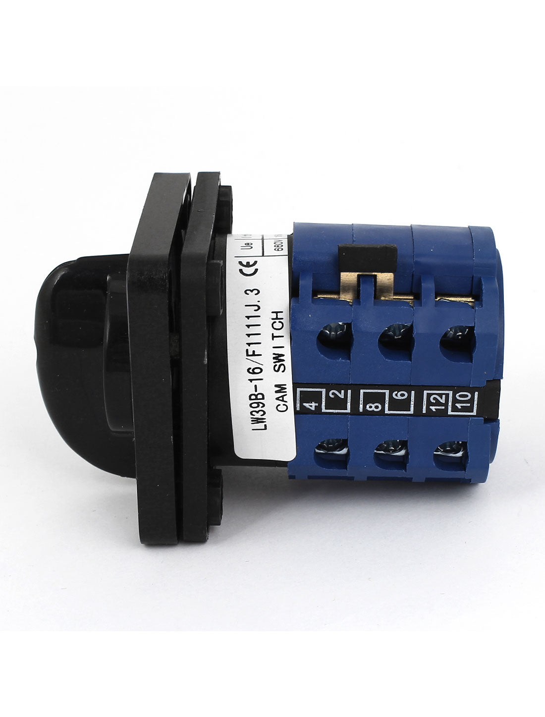 uxcell Uxcell 660V 16A Electric Parts 12 Terminals 4 Positions Rotary Cam Combination Switch