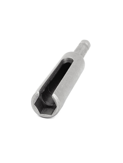Harfington Uxcell 80mm Length 8mm Hex Nut Socket Slotted Extension Driver Bit Power Tool