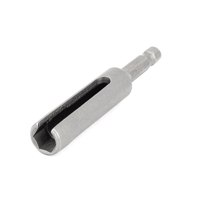 Harfington Uxcell 80mm Length 8mm Hex Nut Socket Slotted Extension Driver Bit Power Tool