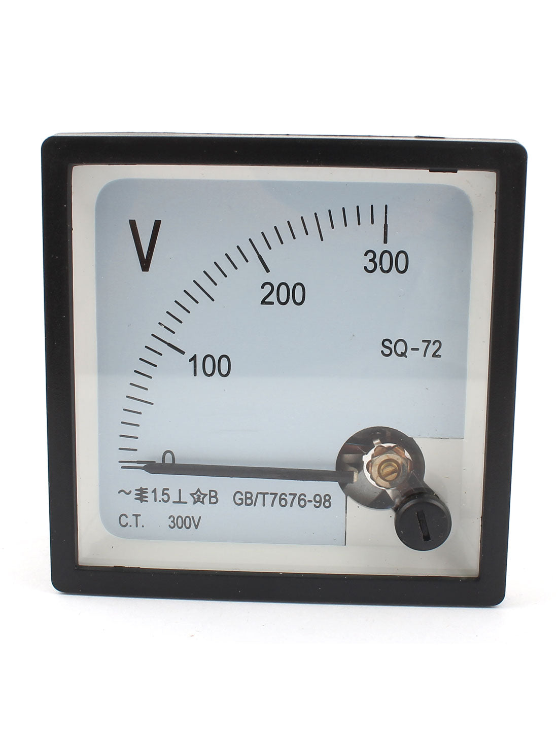 uxcell Uxcell SQ-72 Class 1.5 AC 0-300V Voltage Analog Square Voltmeter Panel Volt Meter