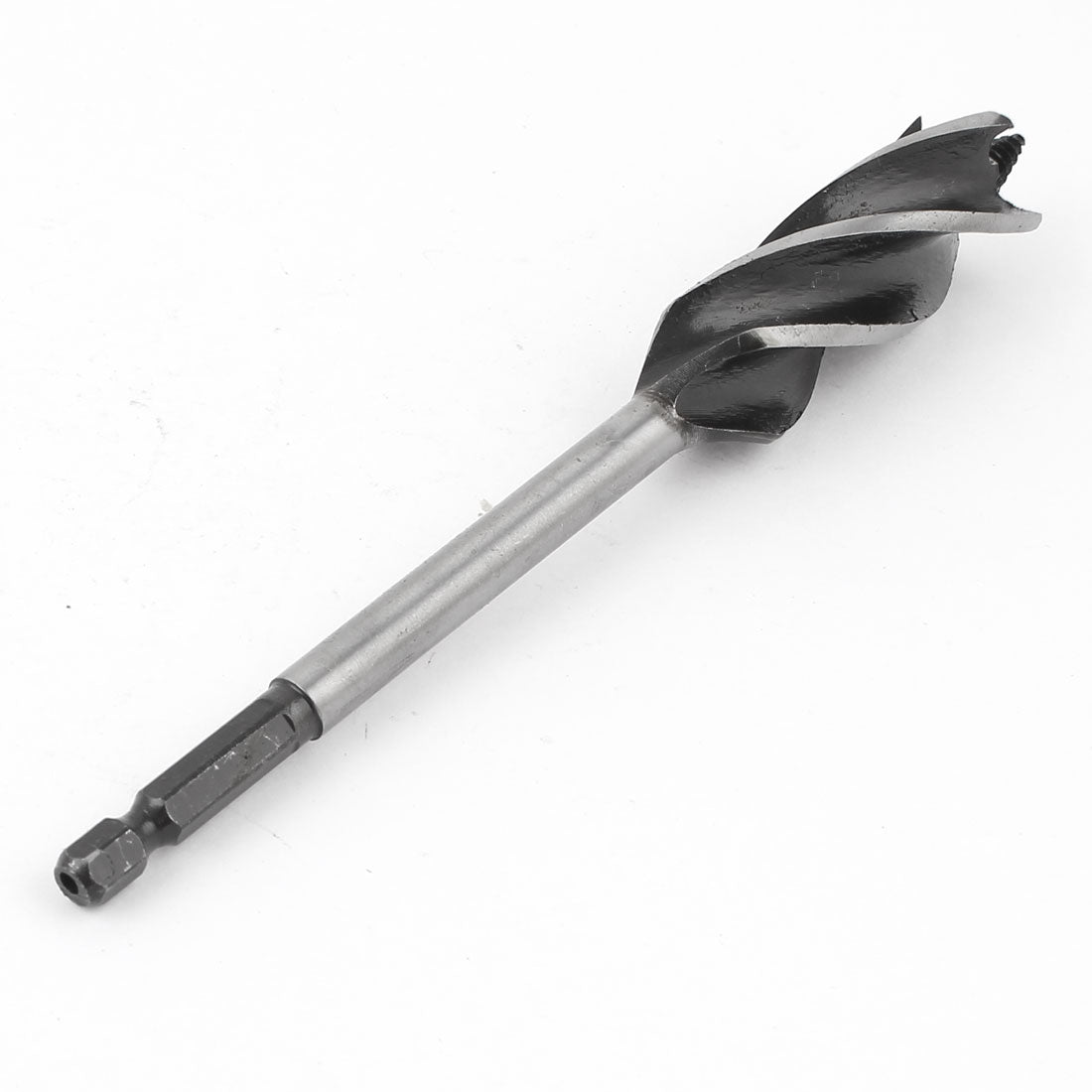 uxcell Uxcell 1/4" Shank 20mm Dia Woodworking Wood Quad Fluted Auger Drill Bit