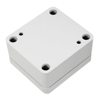 Harfington Uxcell 2pcs 2.48" x 2.24" x 1.38" (63mmx57mmx35mm) ABS Junction Box Universal Project Enclosure