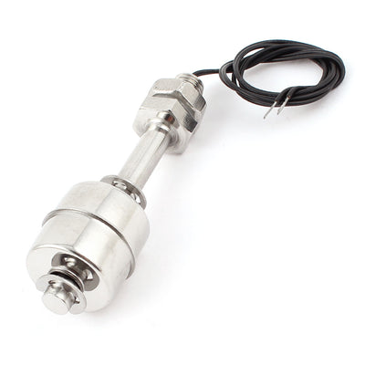 Harfington Uxcell 75mm Mini Vertical Stainless Steel Pool Tank Water Level Sensor Internal Connectors Float Switch -30C to 125C