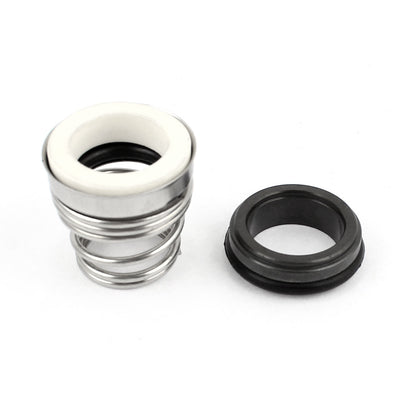 Harfington Uxcell Spring Coil Ceramic Ring Water Pump Mechanical Shaft Seal 20mm Inside Dia