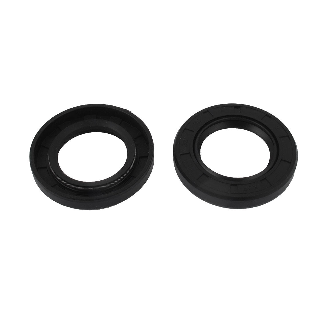Uxcell Uxcell 2Pcs 40mm x 75mm x 12mm Rubber Oil Seal Sealing Ring Gasket Washer