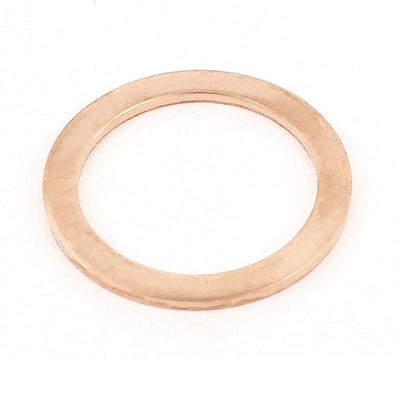Harfington Uxcell Flat  Copper Washer Gasket 34mm x 44mm x 1.5mm