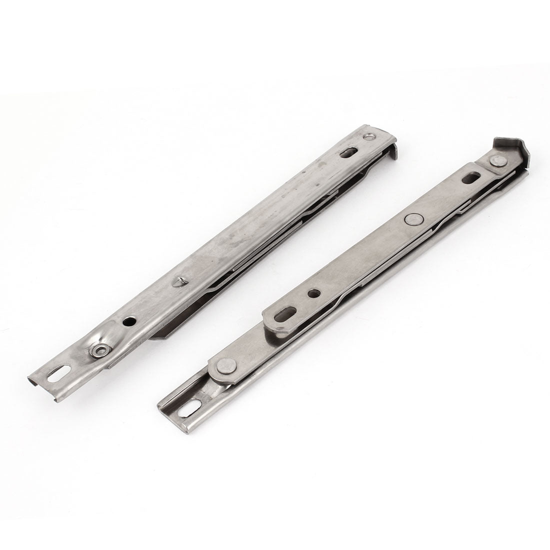 uxcell Uxcell 8" Long Stainless Steel Casement Awning Window Hinge Expansion Brace 2 Pcs