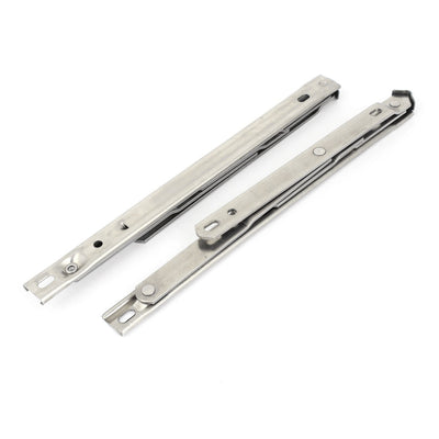 Harfington Uxcell 10" Long Stainless Steel Casement Awning Window Hinge Expansion Brace 2 Pcs