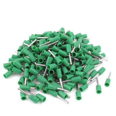 uxcell Uxcell 200Pcs E0508 22AWG Insulated Ferrule Wire Cord End Terminal Connector Green
