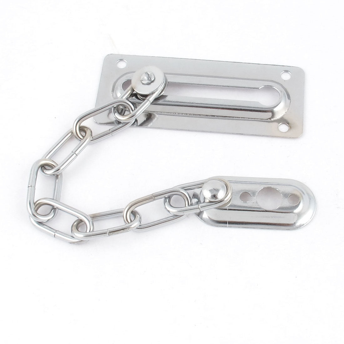 uxcell Uxcell Home Stainless Steel Security Slide Bolt Door Chain Lock Guard Silver Tone 17cm