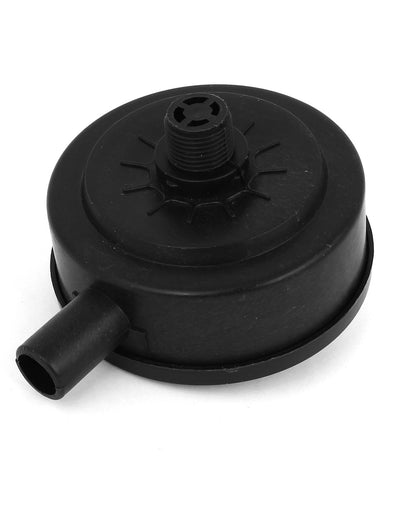 Harfington Uxcell Air Intake Compressor Blower Pump 1/2BSP Male Thread Filter Silencer Black