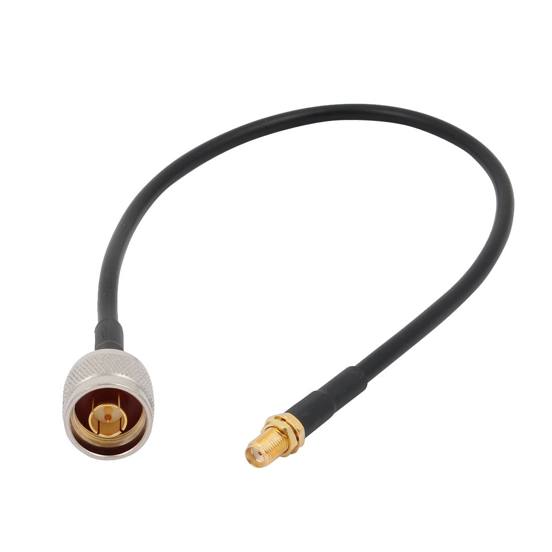 uxcell Uxcell N Male to SMA Female Adapter Connector RG58 Coaxial RF Pigtail Cable 40cm
