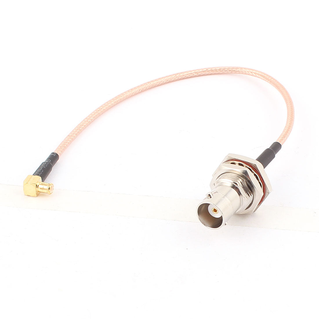 uxcell Uxcell BNC Female to MCX Male Right Angle Adapter Connector RG316 Coaxial Cable 20cm