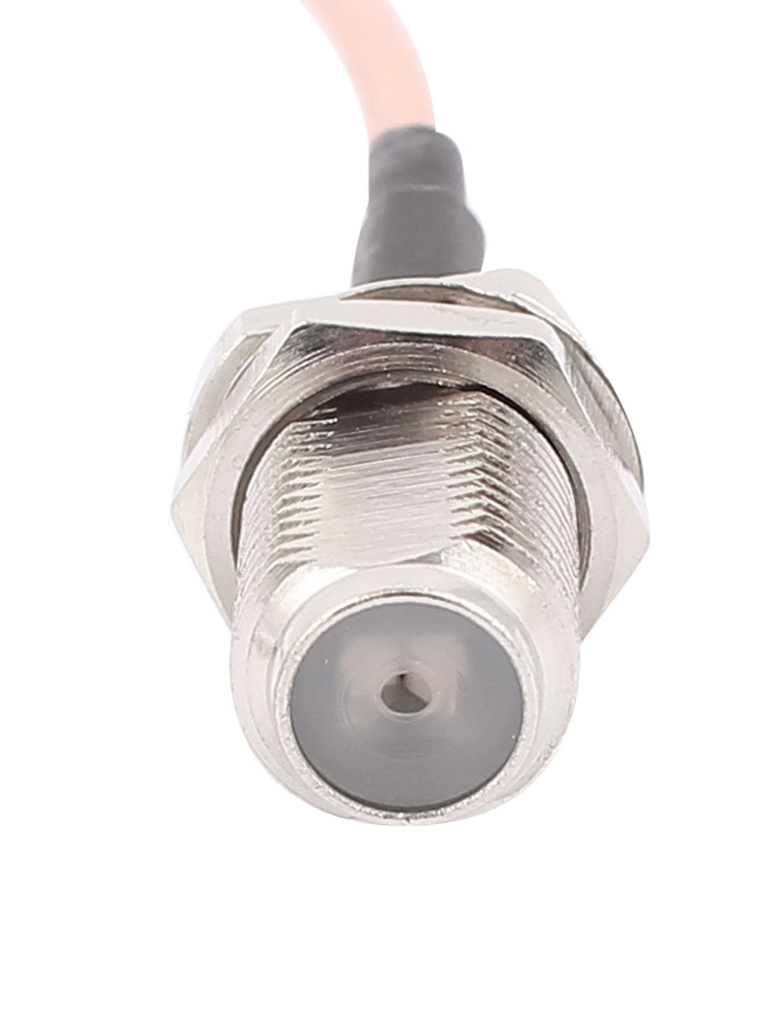 uxcell Uxcell F Female to MCX Male Right Angle Adapter Connector RG316 Coaxial Cable 20cm