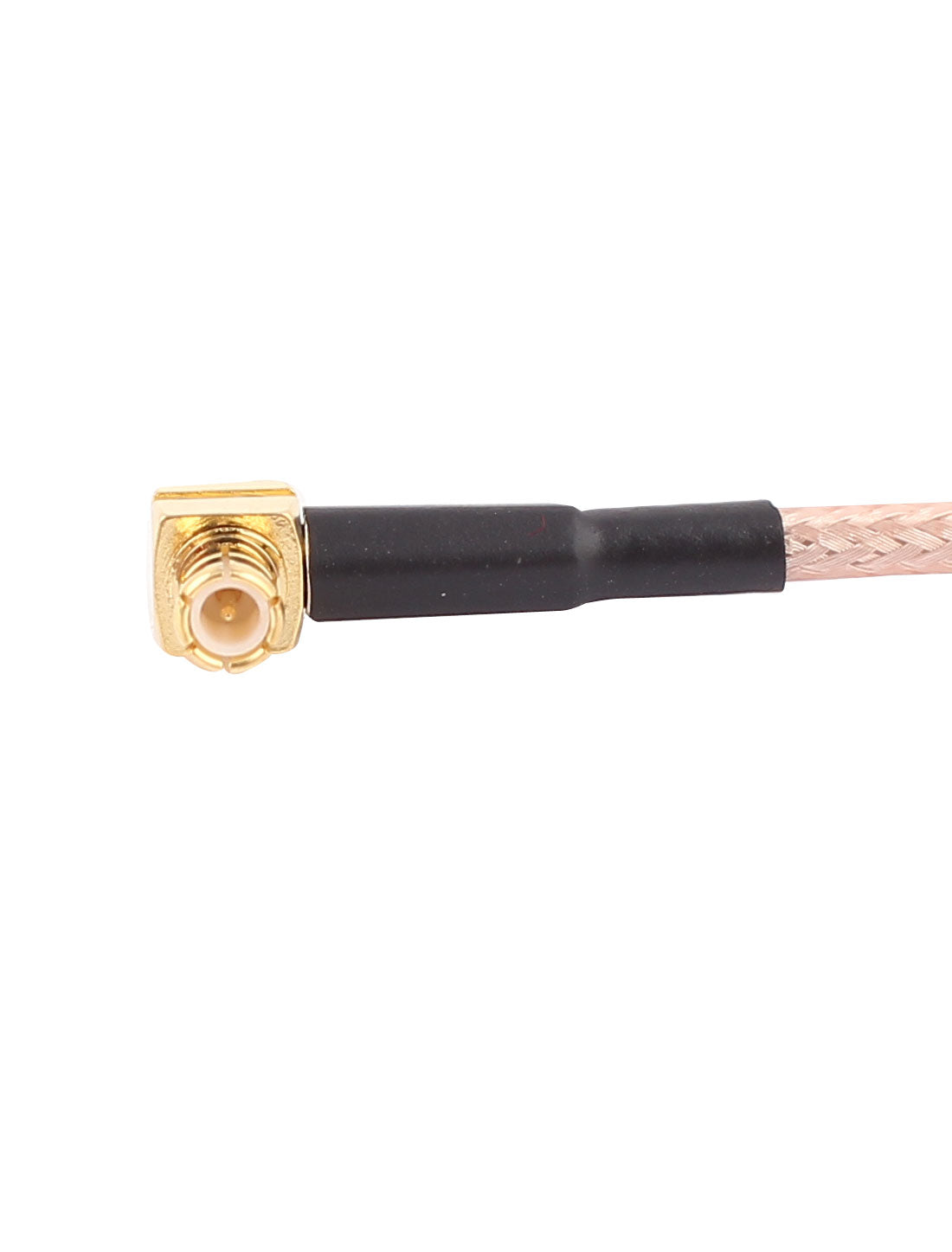 uxcell Uxcell F Female to MCX Male Right Angle Adapter Connector RG316 Coaxial Cable 20cm