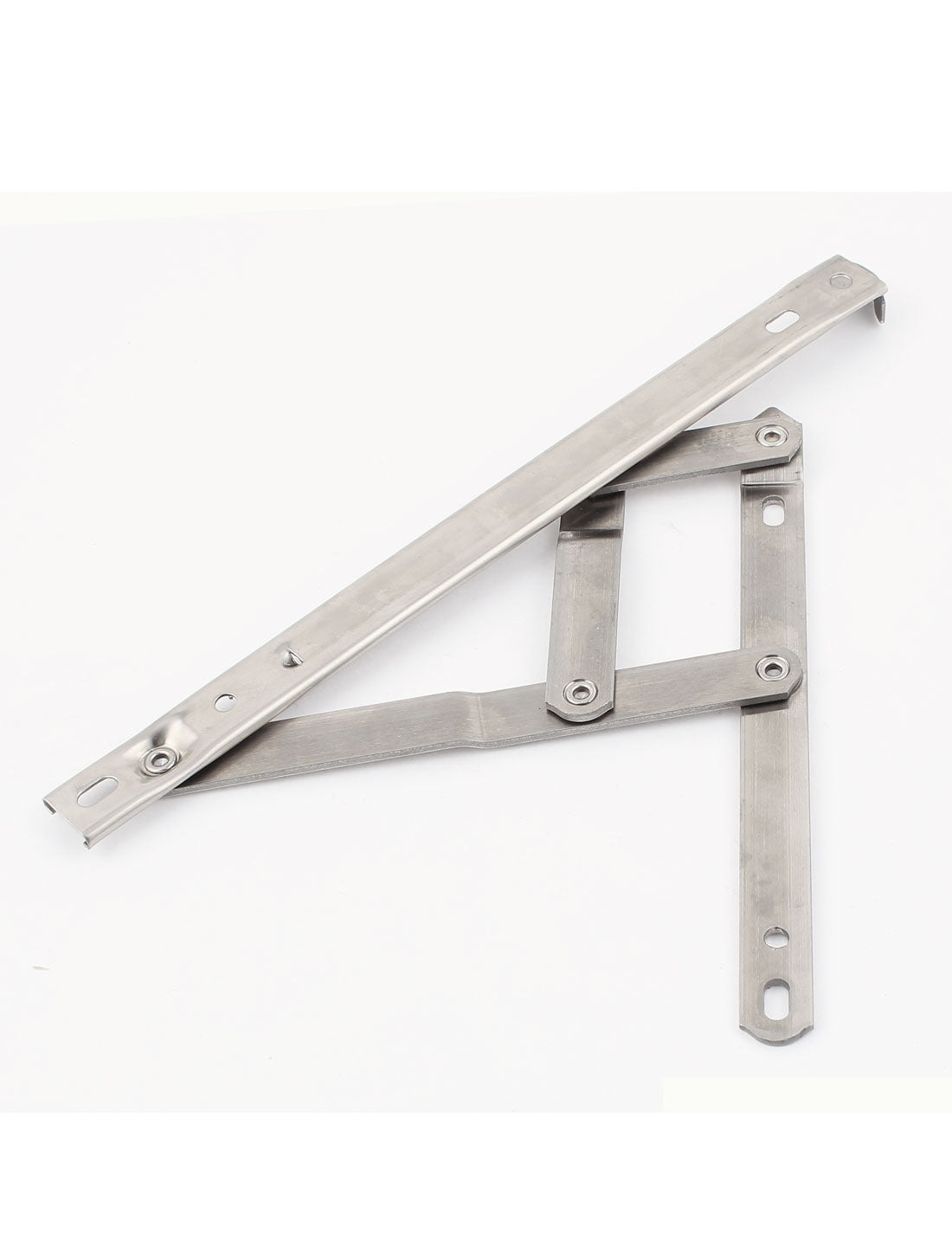 uxcell Uxcell 2PCS Stainless Steel 10" 250mm Long Side Hung Window Friction Hinges Stays