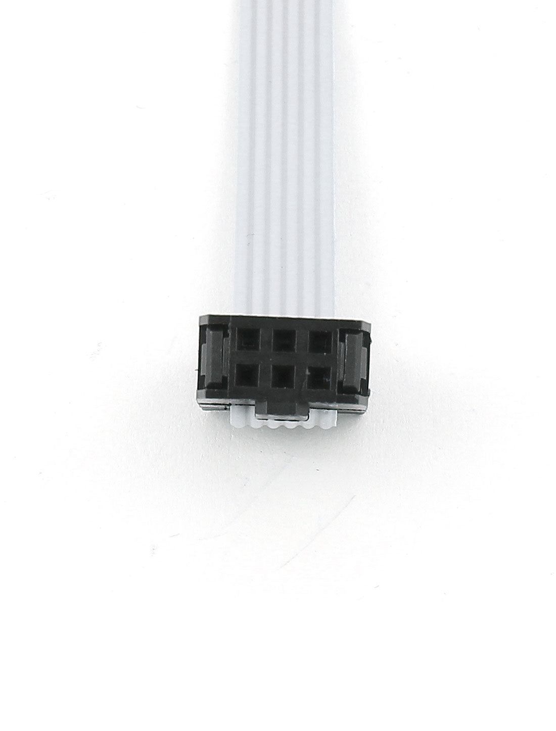 uxcell Uxcell 5pcs 50cm IDC 6Pin Hard Drive Extension Wire Flat Ribbon Cable Female Connector Adapter for Motherboard