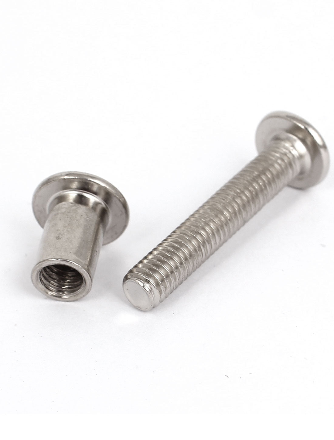 uxcell Uxcell Furniture 6mmx35mm Phillips Countersunk Head Screw Bolts Dowel Barrel Nuts 10sets
