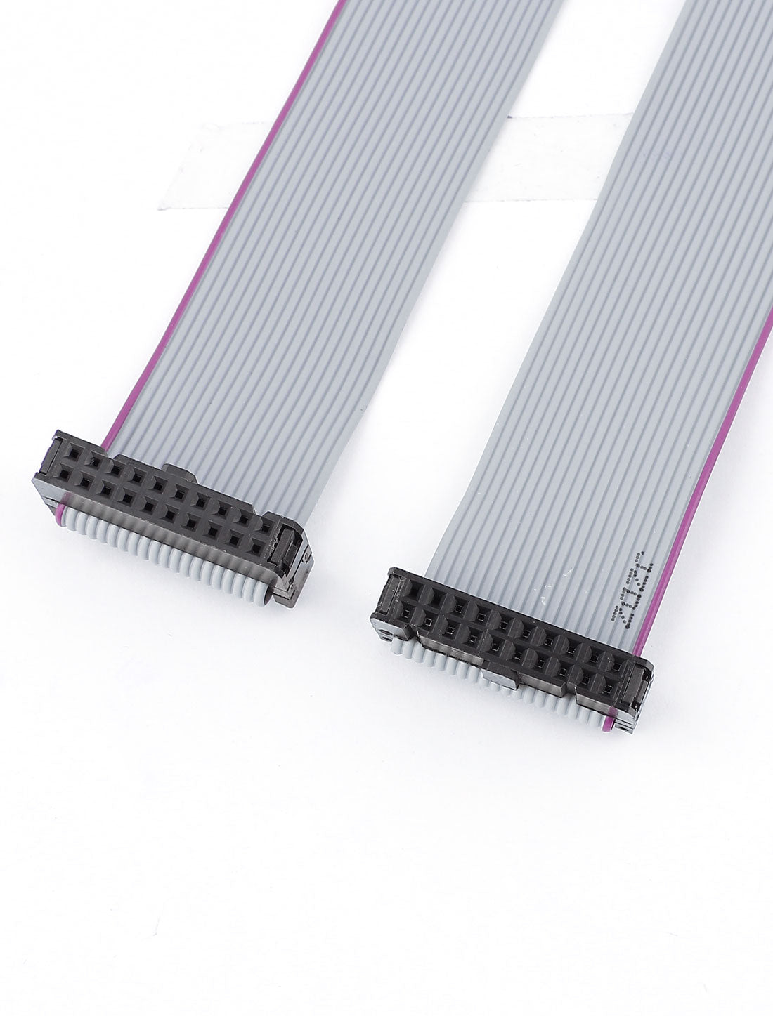 uxcell Uxcell 2.54mm Pitch IDC 20-Pin F/F Connector Extension Flat Ribbon Cable 148cm Length