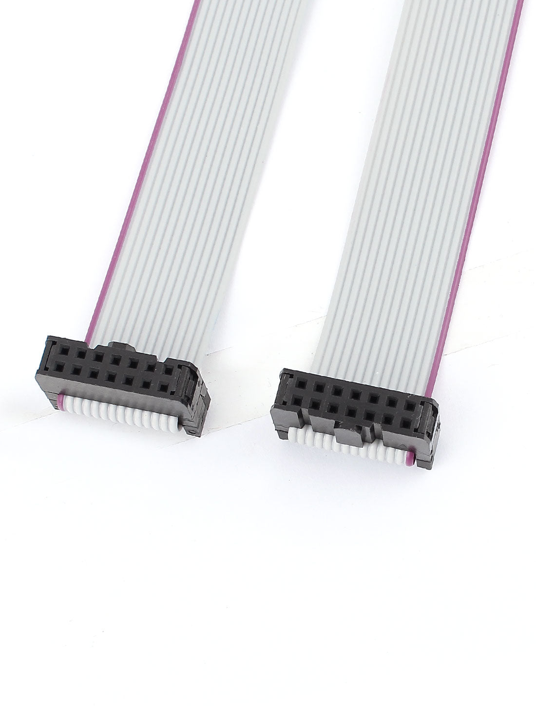 uxcell Uxcell 2.54mm Pitch 14Pin 14 Wire F/F IDC Connector Flat Ribbon Cable 148cm Length