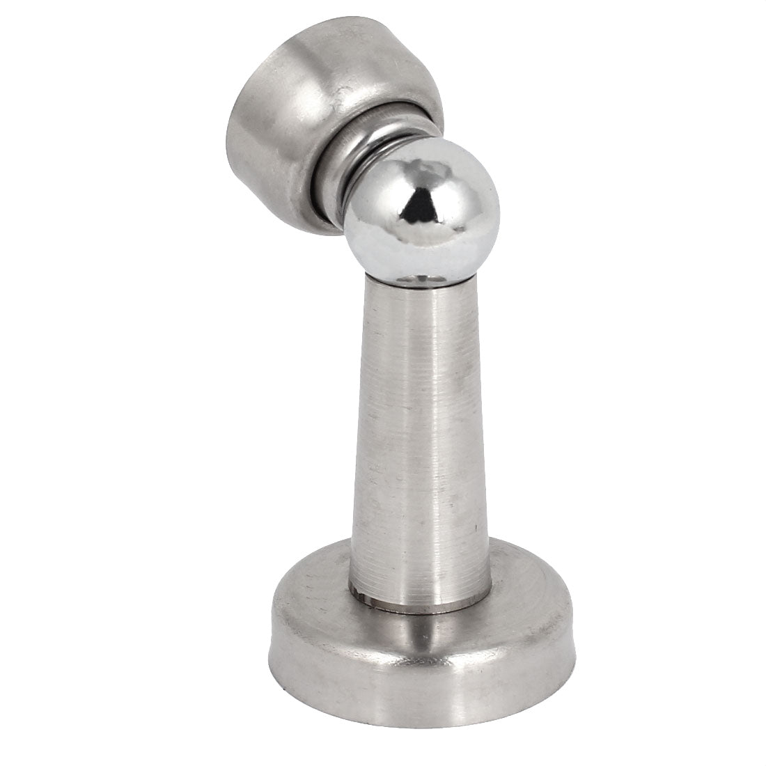 uxcell Uxcell Home Silver Tone Security Magnetic Door Stop Stopper Catch Holder 8cm Long