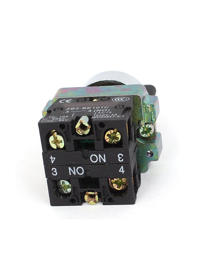 Harfington Uxcell ZB2-BE101C 2NO DPST 3 Positions Maintained Rotary Selector Switch 600V 10A 2 Pcs