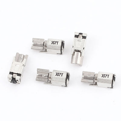 Harfington Uxcell 5 Pcs Cell Phone Surface Mounted Devices Micro DC Vibration Motor 1500PRM 4.8mm x 4.5mm