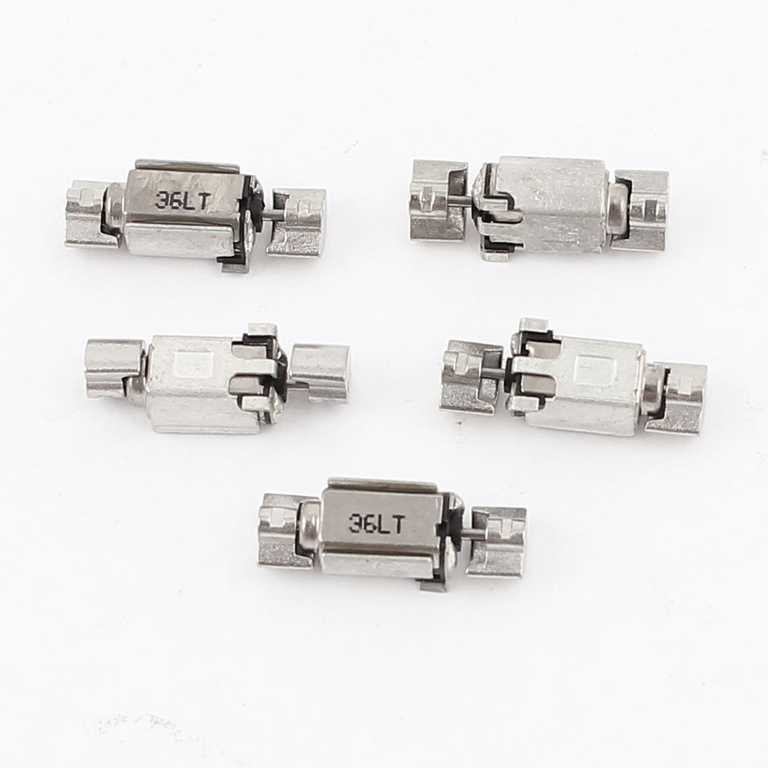 uxcell Uxcell 5pcs DC 1.5V-3V 1500RPM Surface Mounted Devices SMT Mini Dual Vibration Motor