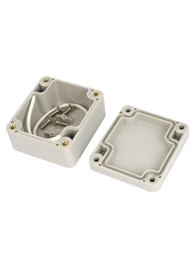 Harfington Uxcell 64mm x 57mm x 35mm Dustproof IP65 Sealed DIY Joint Electrical Junction Box