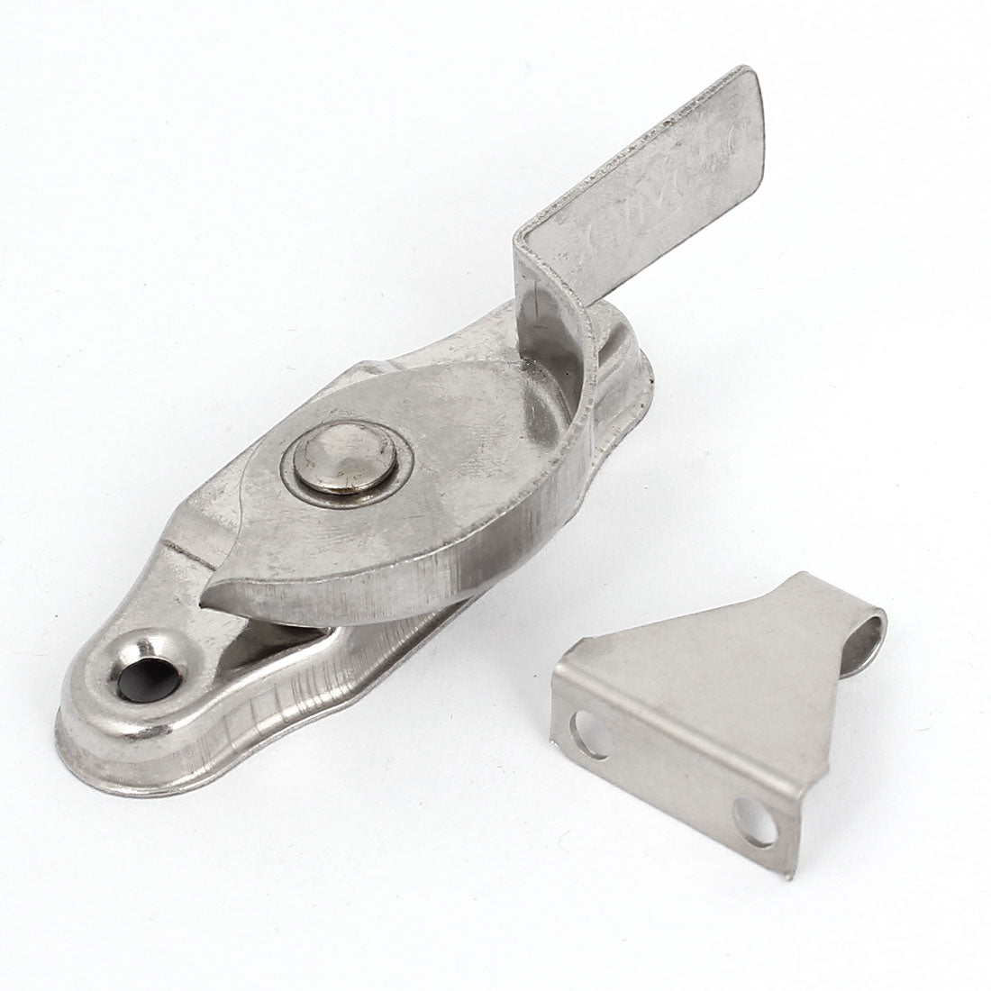 uxcell Uxcell Stainless Steel Left Hand 180 Degree Rotating Casement Design Window Sash Lock