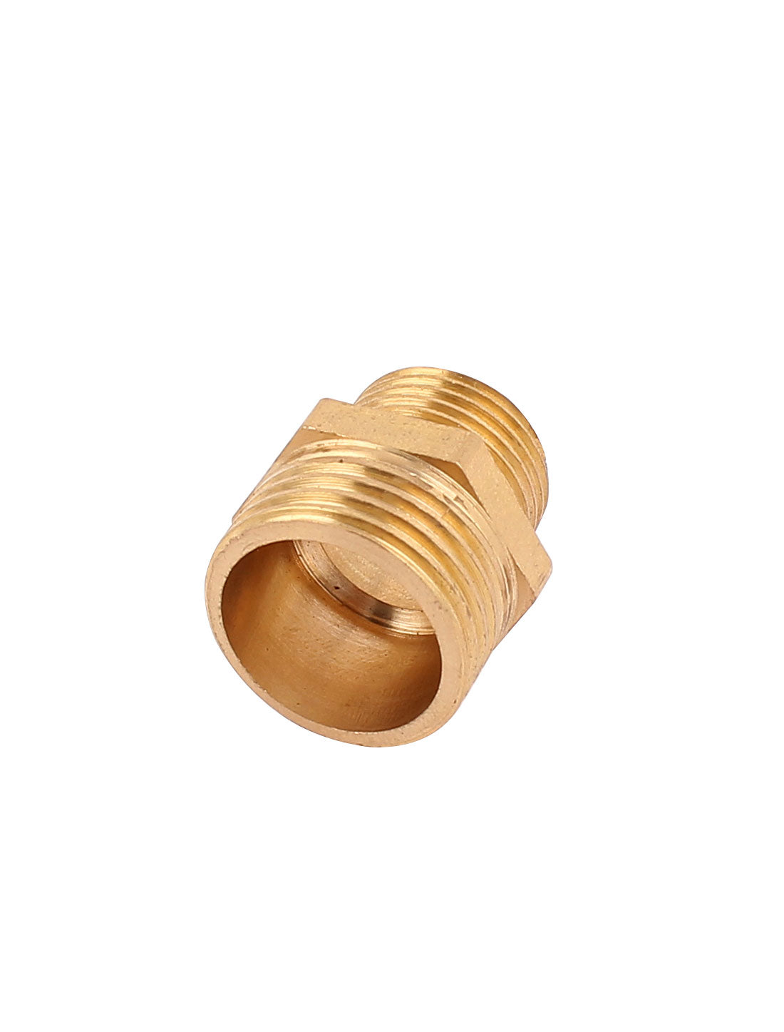 uxcell Uxcell Brass 1/2BSP x 3/8BSP Male to Male Thread Hexagon Reducing Bushing Pipe Adapter