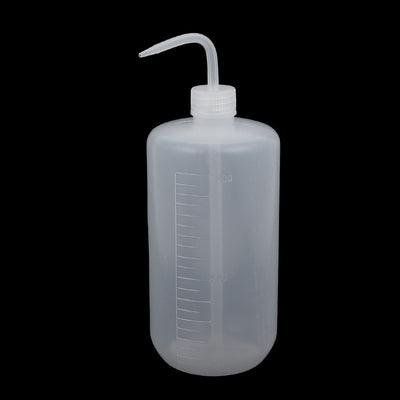 Harfington Uxcell Lab Laboratory Right Angle Bent Tip Plastic Oil Chemical Liquid  Storage Squeeze Bottle  1000mL