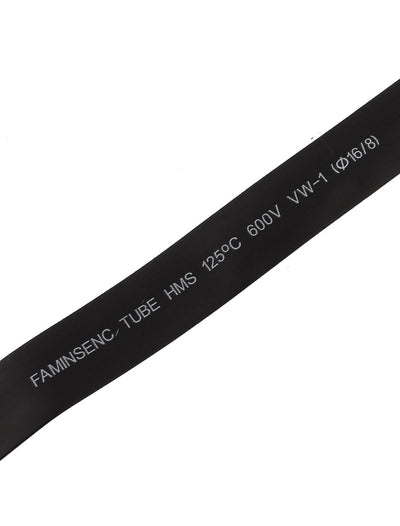 Harfington Uxcell 16mm Dia Polyolefin 2:1 Heat Shrink Tube Tubing Sleeving Wire Wrap 1.5M