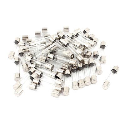 uxcell Uxcell 250V 15A Fast Acting Quick Blow Glass Tube Fuses 6mm x 30mm 50 Pcs