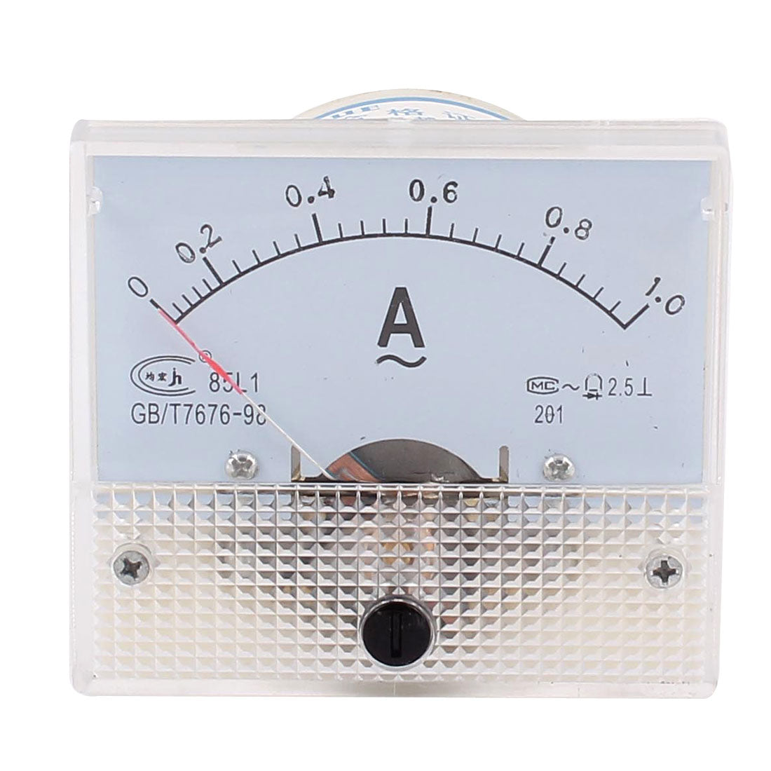uxcell Uxcell AC 1A 85L1 Analog Panel Current Ampere Meter Ammeter Gauge 0-1A