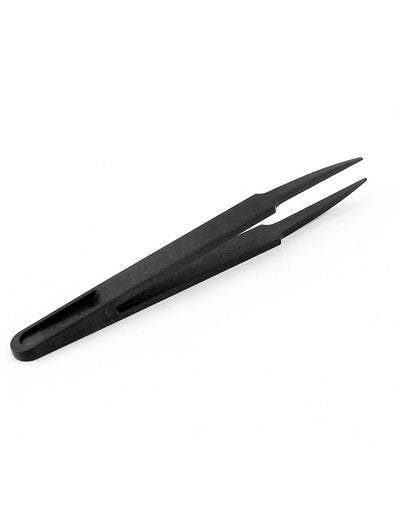 Harfington Uxcell Watchmakers Jewelers Bamboo Anti Static Pointed Tip Straight Tweezer Plier Beading Repair Tool