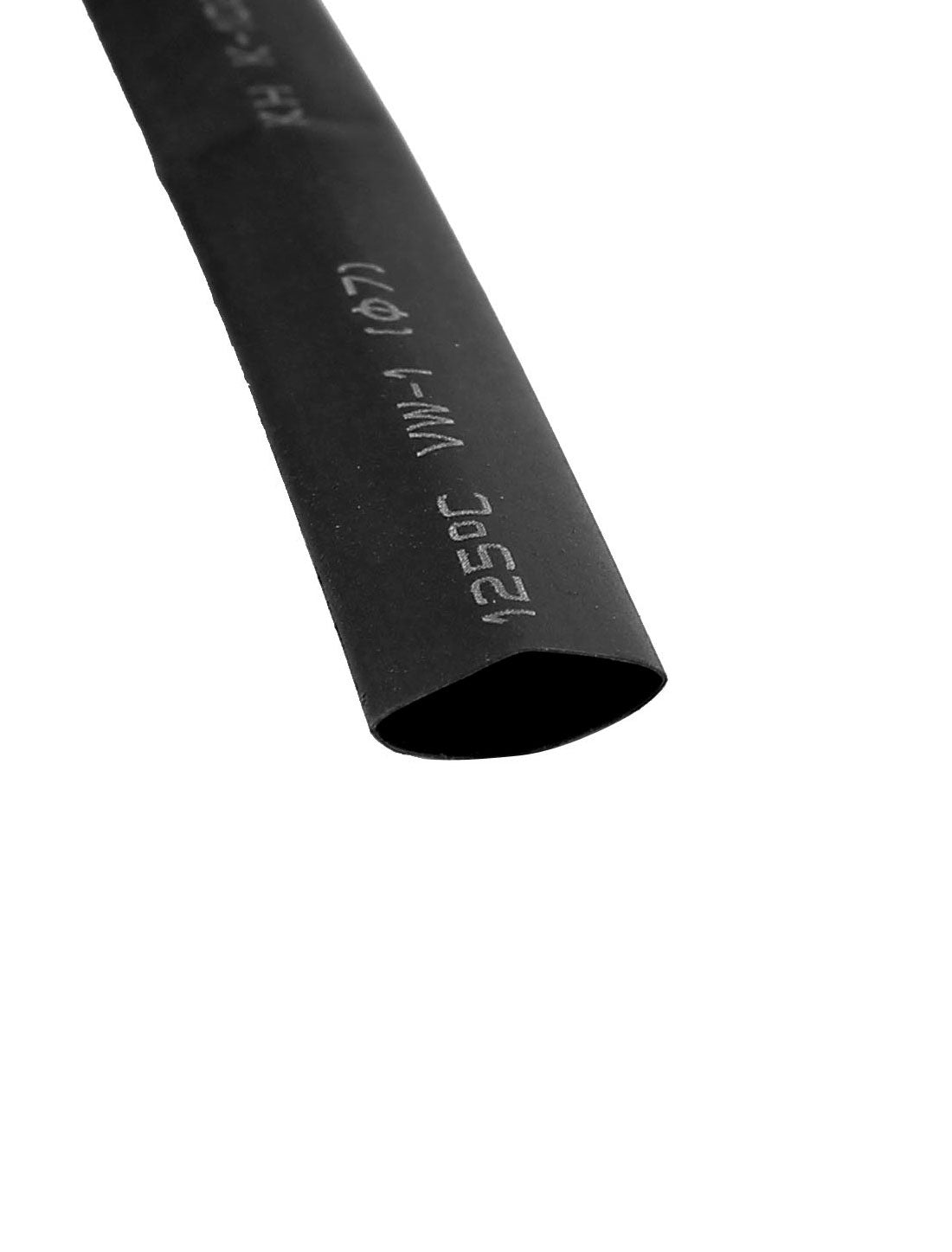 uxcell Uxcell Black 7mm Dia 2:1 Polyolefin Heat Shrink Tubing Shrinkable Tube 8M 26Ft