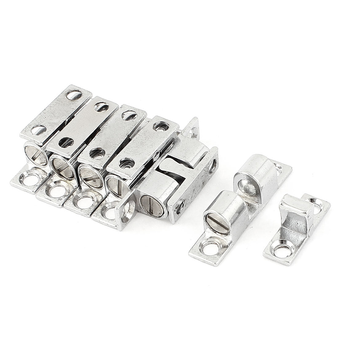 uxcell Uxcell Furniture Fitting Alloy Cabinet Door Double Ball Roller Catch 6 Pcs
