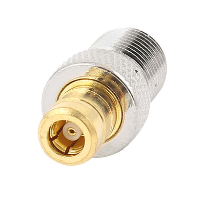 uxcell Uxcell F Type Female to SMB Female Coaxial RF Connector Adapter